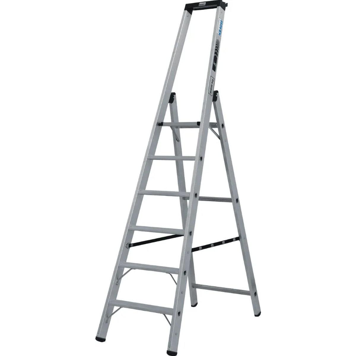 Стремянка алюминиевая STABILO 6 ступеней, нагрузка до 225 кг